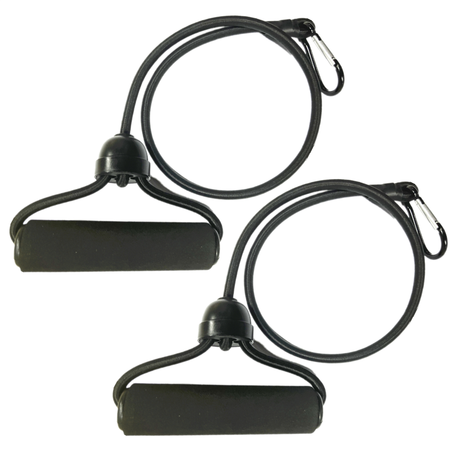 Push Up Board - 1 คู่ความยืดหยุ่นสูง Braided Latex ความต้านทานสําหรับแขนโยคะฟิตเนส Expander