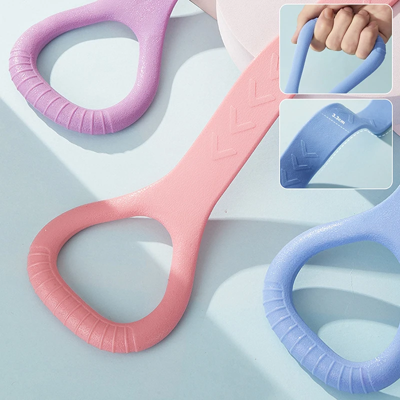 Yoga Fitness Resistance Band - โยคะฟิตเนสเชือกยืดหยุ่นซิลิโคนสําหรับแขนกลับไหล่ออกกําลังกายกีฬาสายรัดออกกําลังกายอุปกรณ์เสริมห้อง