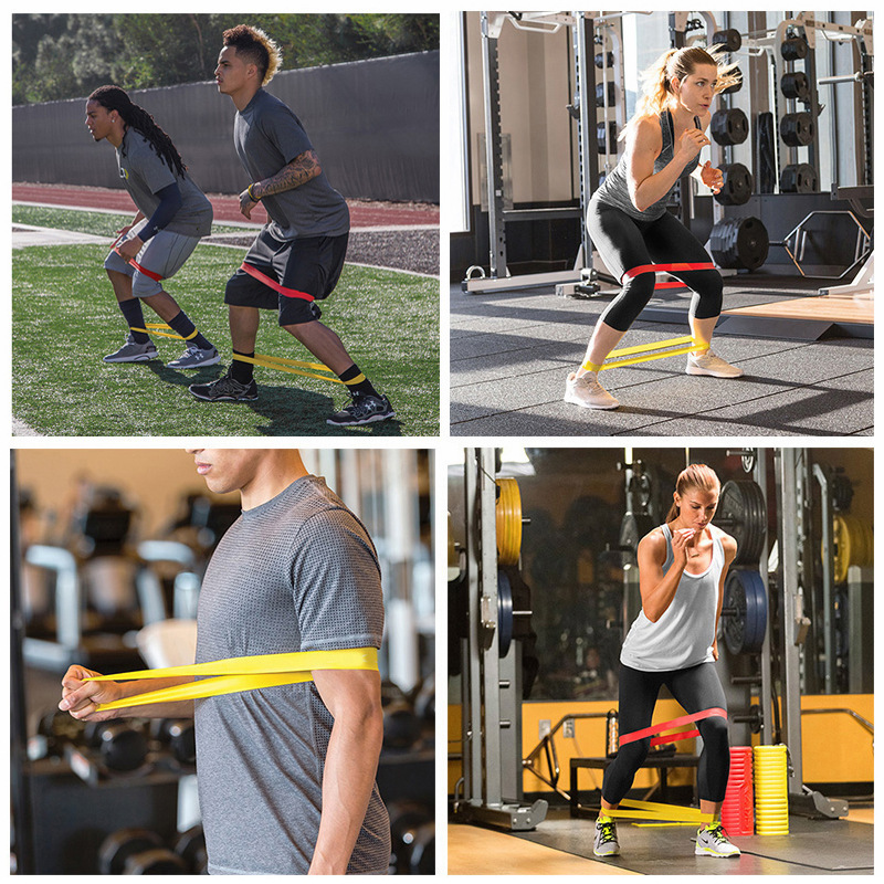 ยางยืดออกกำลังกาย TPE แบบทั่วไ - Yoga Fitness Resistance Band บทวิจารณ์และราคา