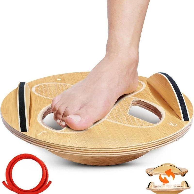 แผ่นไม้ทรงตัวสำหรับออกกำลังกาย - Yoga Fitness Training บทวิจารณ์และราคา