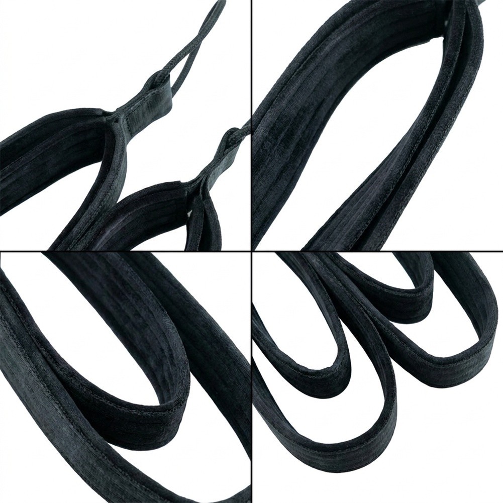 ห่วงคู่สีดำสำหรับพิลาทิส สายรั - Yoga Of Fitness บทวิจารณ์และราคา